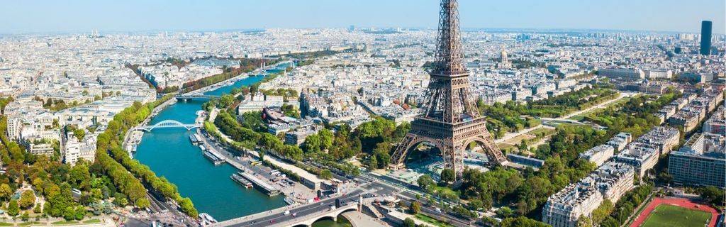 Paris City aerial photo, Fragomen office