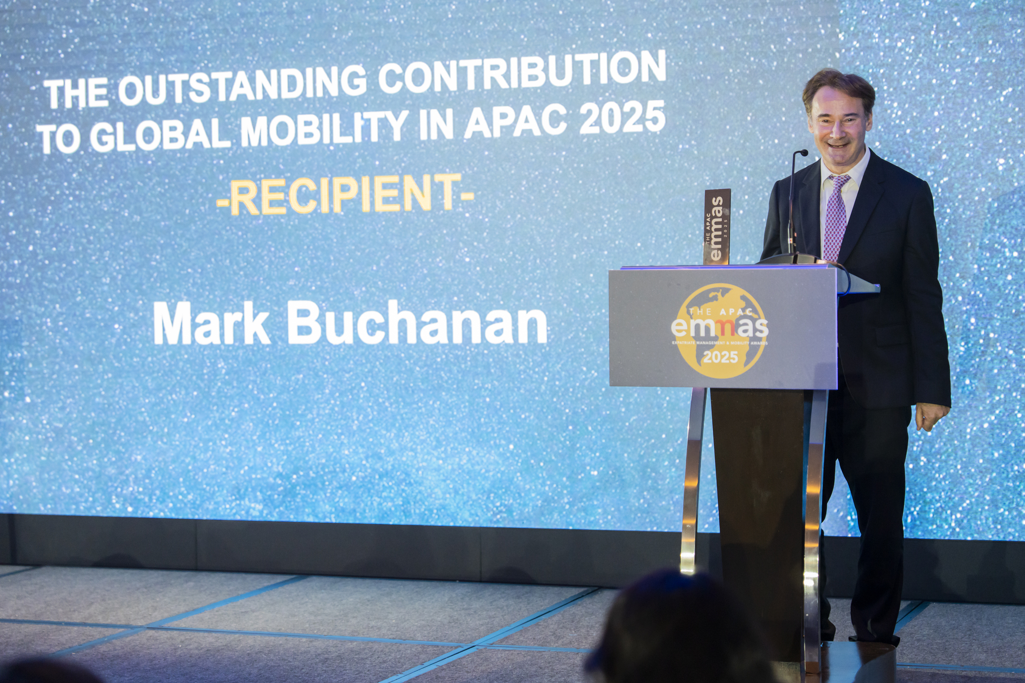 Fragomen and Regional Partner for the Asia Pacific Mark Buchanan Named 2025 FEM APAC EMMAs Winners
