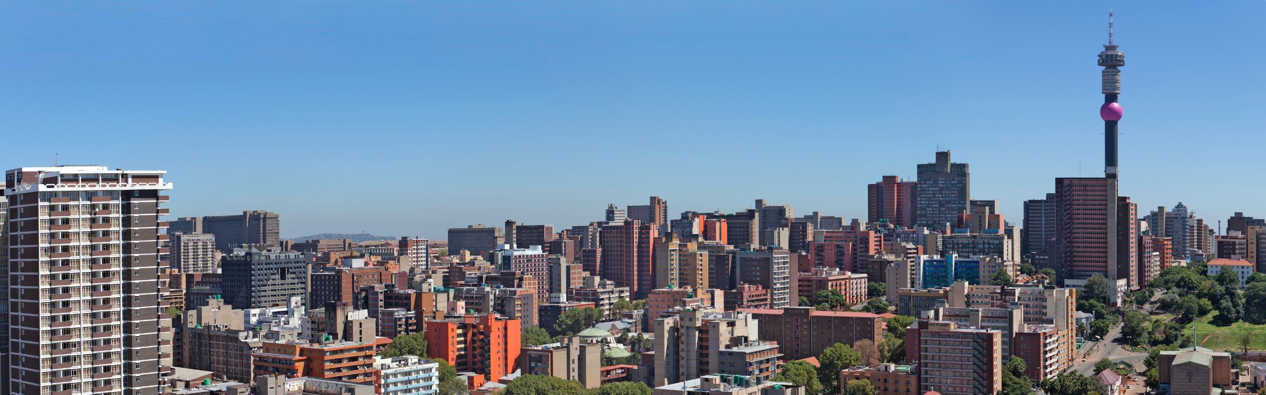 Image of the Johannesburg skyline