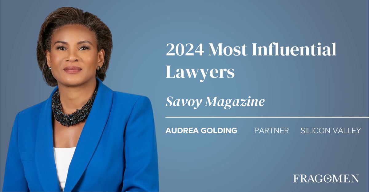 《Savoy》杂志将 Audrea Golding 评为 2024 年最具影响力的律师