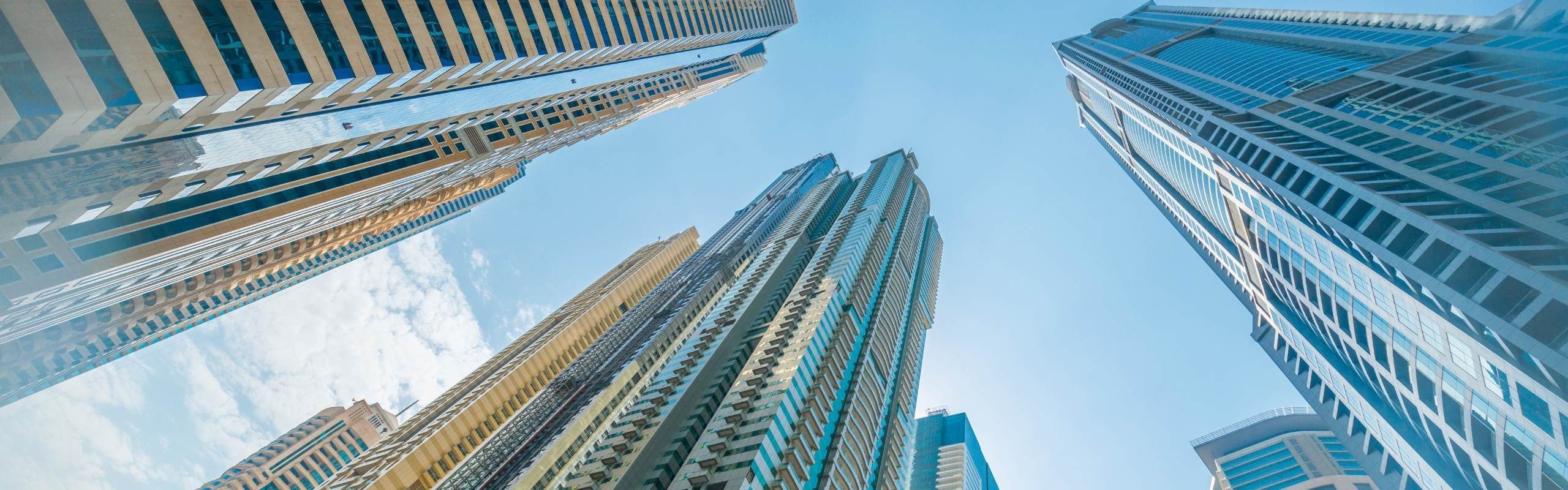 Dubai Skyscraper Skyline