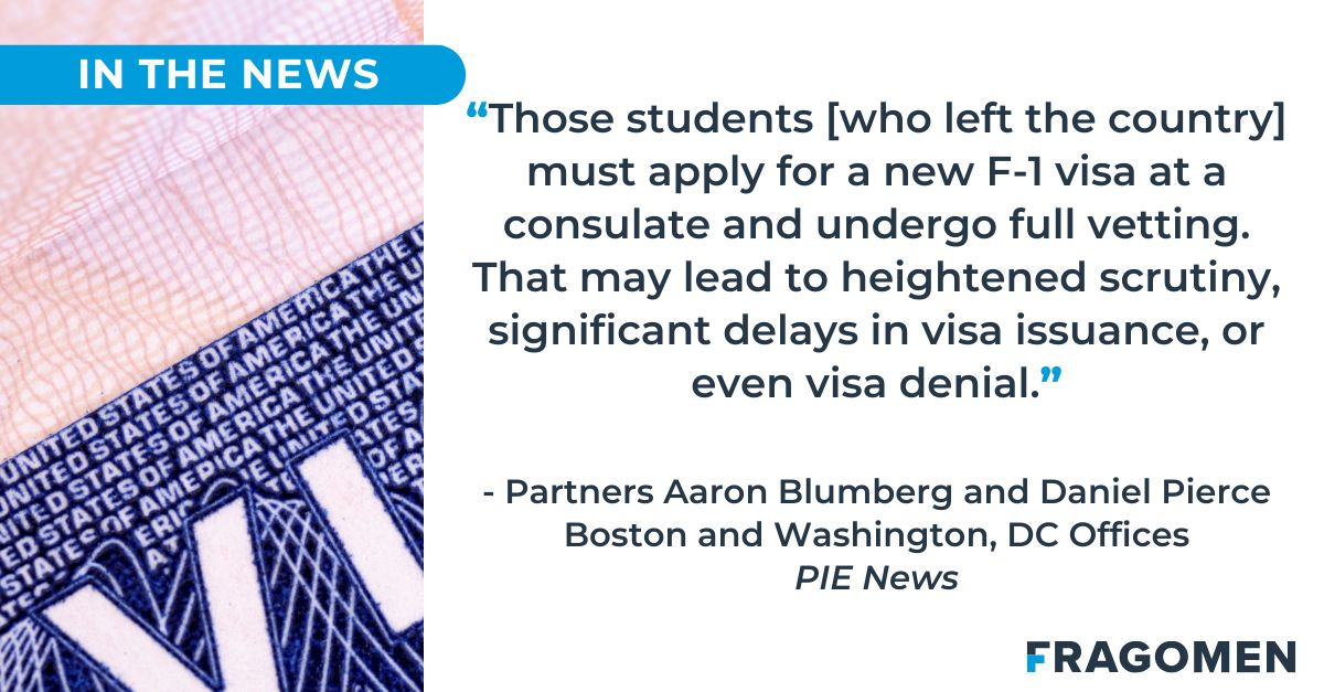 PIE News: Trump Administration Reverses Termination of Student Visas ...