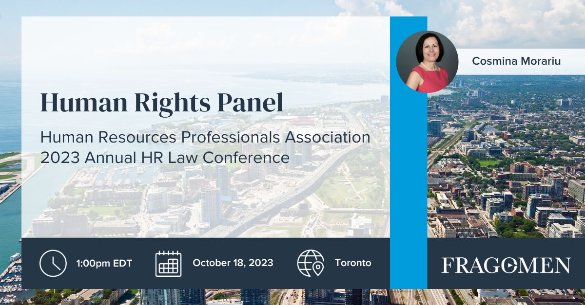 Human Resources Professionals Association (HRPA) 2023 Annual HR Law