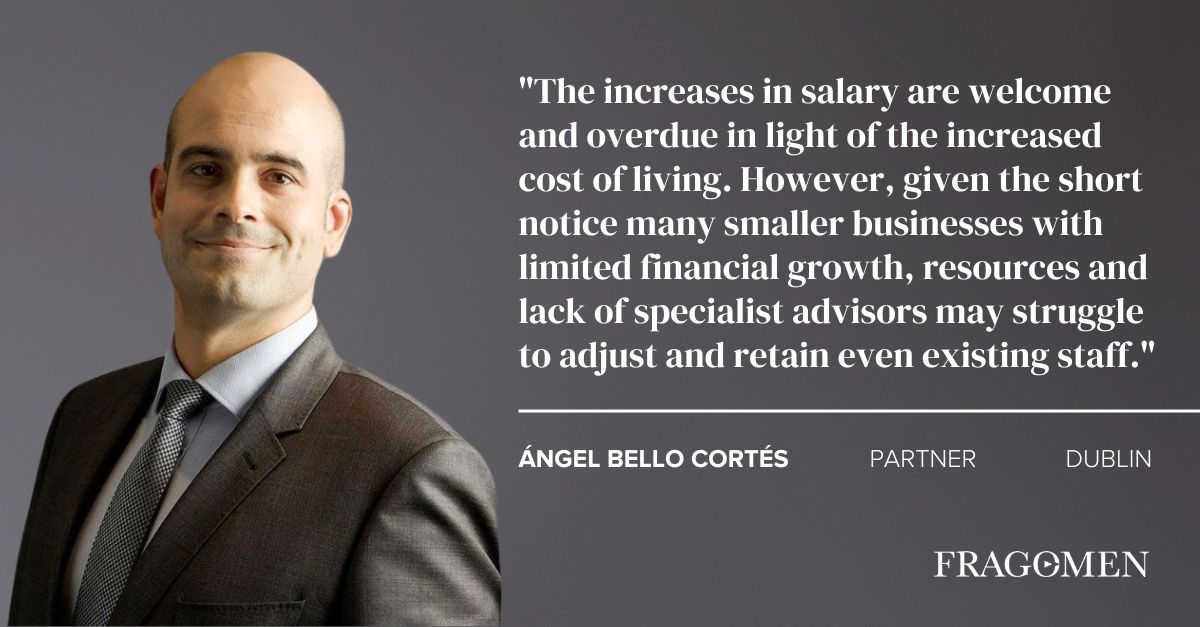 RTÉ Changes to salary thresholds for sponsored foreign workers may hit