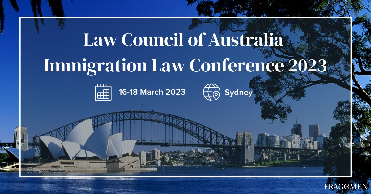 Law Council of Australia Immigration Law Conference 2023 Fragomen