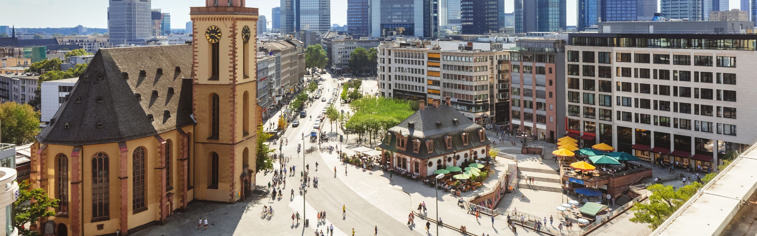 Image of modern Frankfurt am Main, Germany