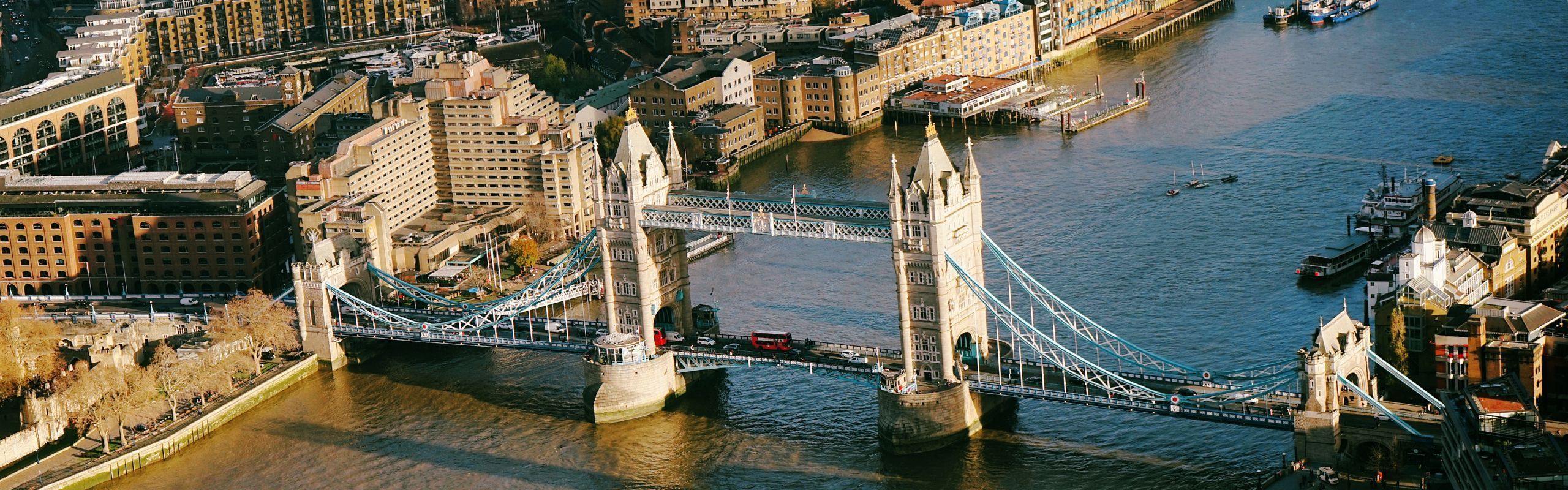 Image of an aerial view of the United Kingdom