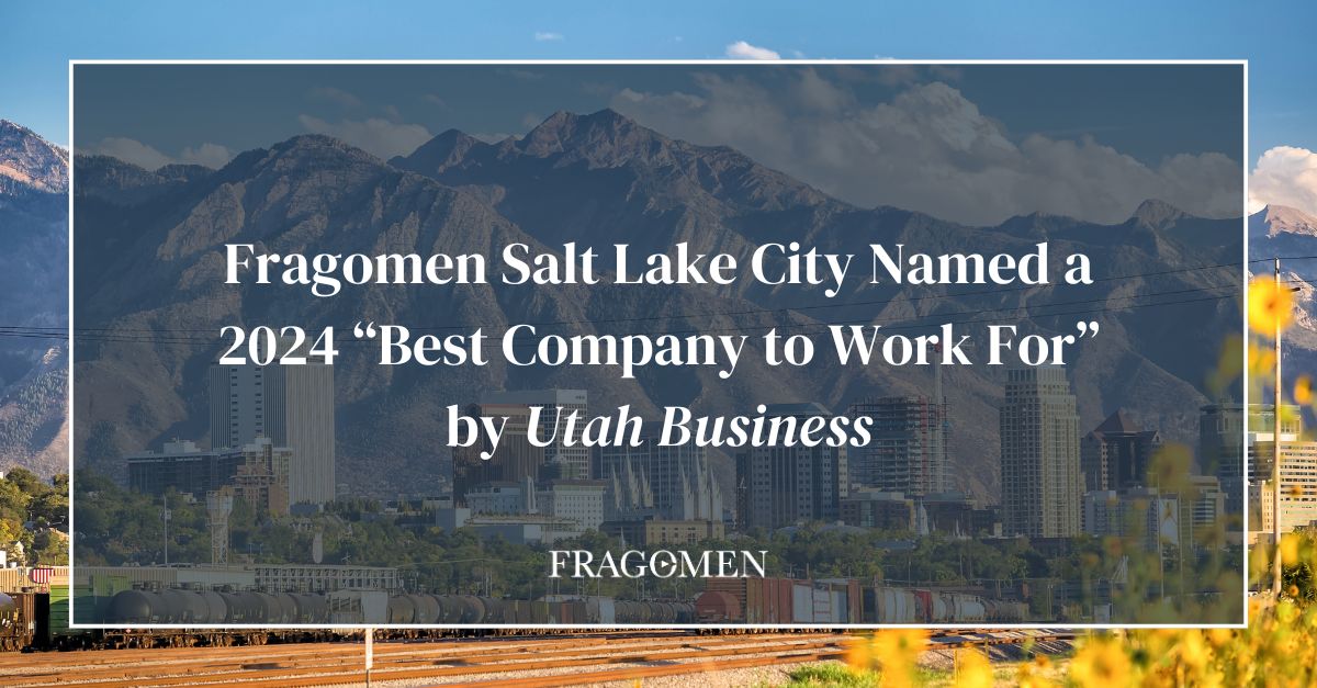 Utah Business Recognizes Fragomen Salt Lake City as a 2024