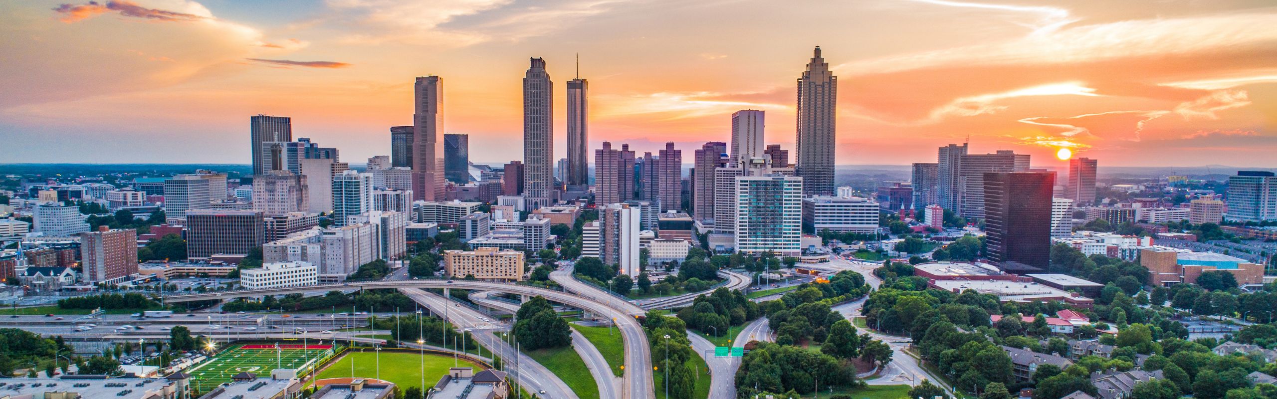 Atlanta skyline buildings